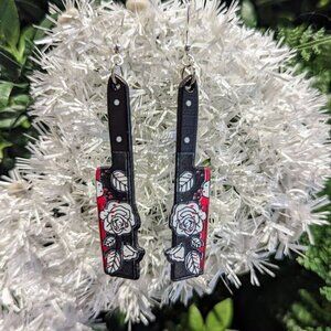 Halloween Earrings 3/$10 - 🔪Cute but Bloody🩸